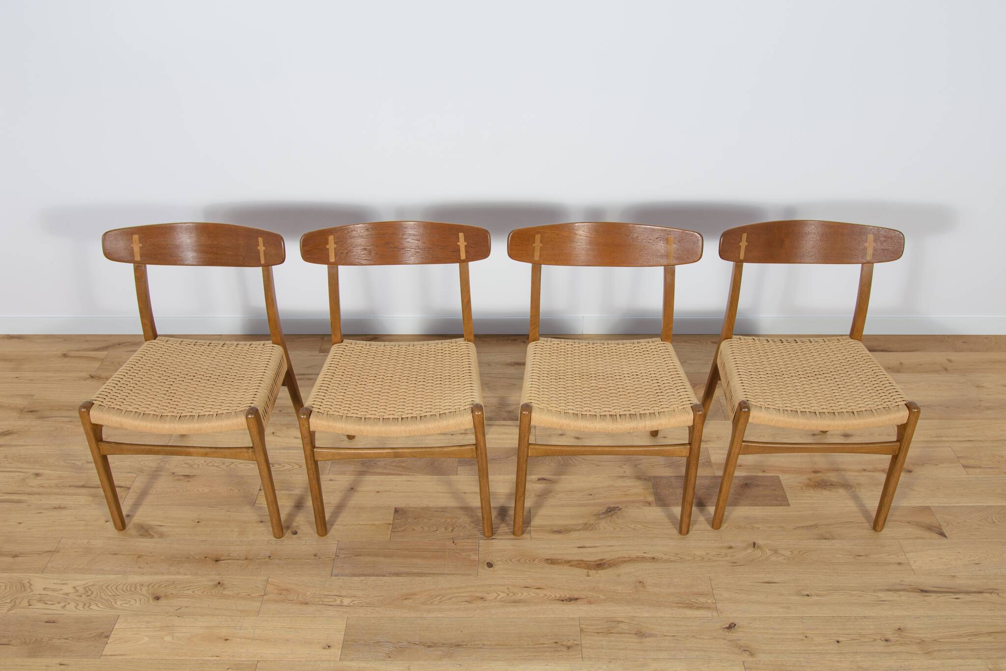 Mid Century Dining Chairs CH23  by Hans J. Wegner for Carl Hansen & Søn, Set of 4