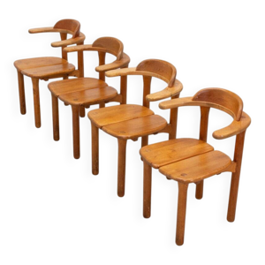 Ensemble de 4 chaises - salle