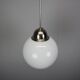 Suspended globe chandelier in glass Art Deco, Europe, 1930s