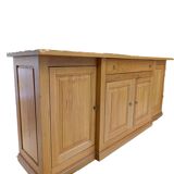 Large solid oak sideboard