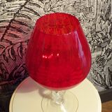 Red empoli vase h=34cm