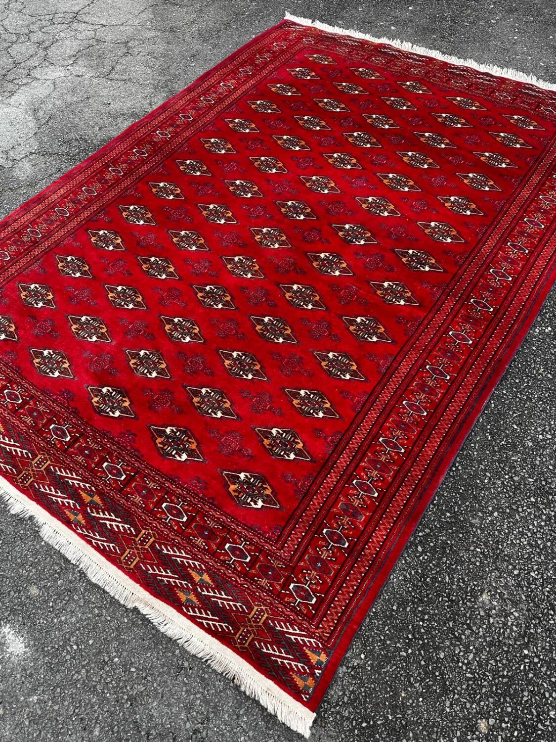 Antique Turkmen Carpet