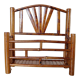 Letter holder, wall mail rack in bamboo 60s 70s