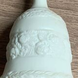white table bell, ceramic call bell 10cm