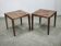 Pair of Severin Hansen Side Tables for Haslev Møbelfabrik, 1960s
