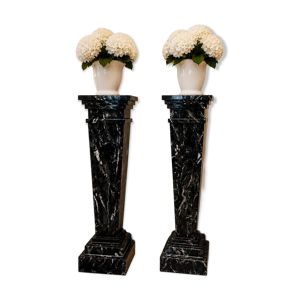 Paire de colonnes Art