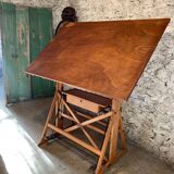 Drawing table of italian architect Sacchi circa 1930