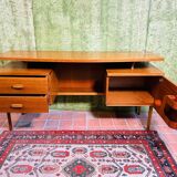 Bureau vintage rétro vintage en teck par GPlan 1960