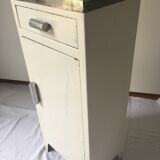 White metal furniture