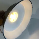 Set of 2 black enamelled bowls