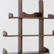 Vintage brutalist shelving unit bookcase 1970s
