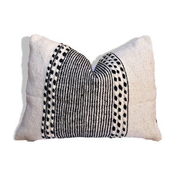 Zanfi rectangular Berber cushion cover - Handmade - 100% wool