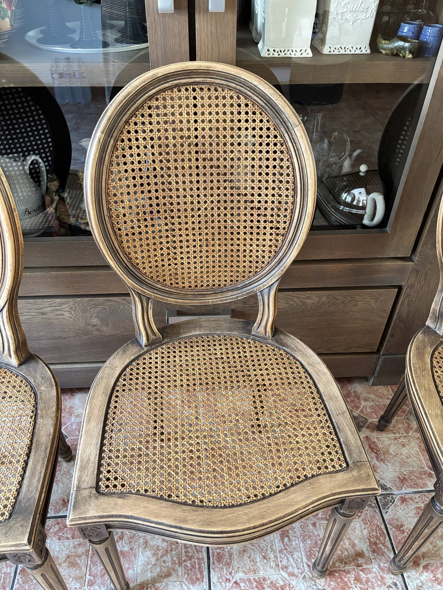 Louis XVI style chairs