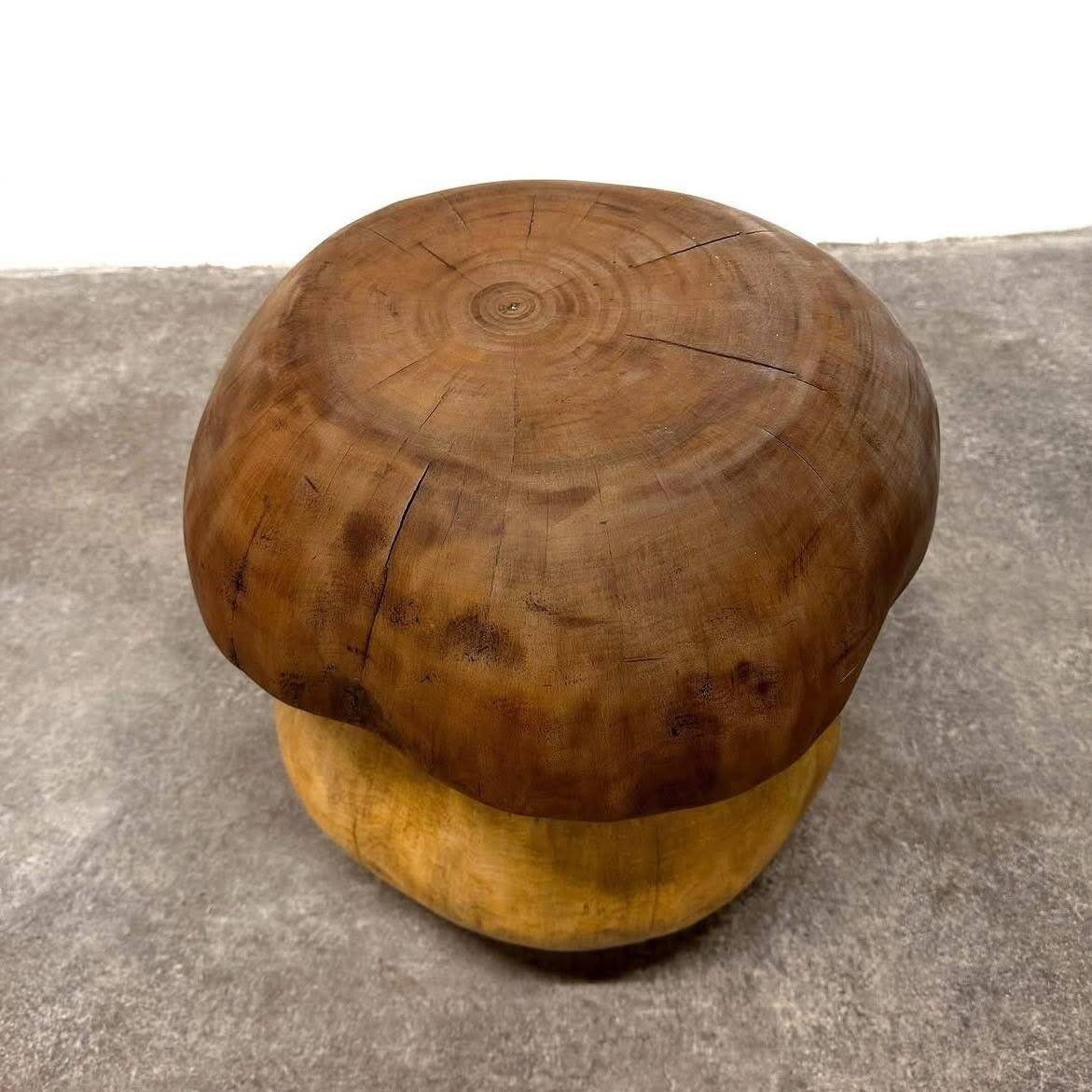 Tabouret sculpture champignon, 1970