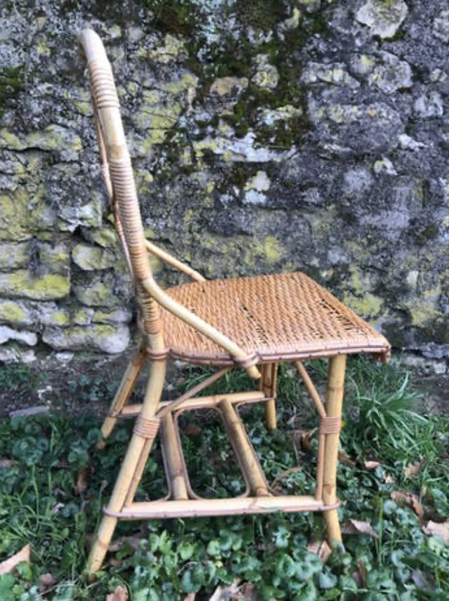 Vintage rattan chair