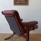 Scandinavian Mid-Century Modern Leather Easy Chairs by Ekornes 1970s.