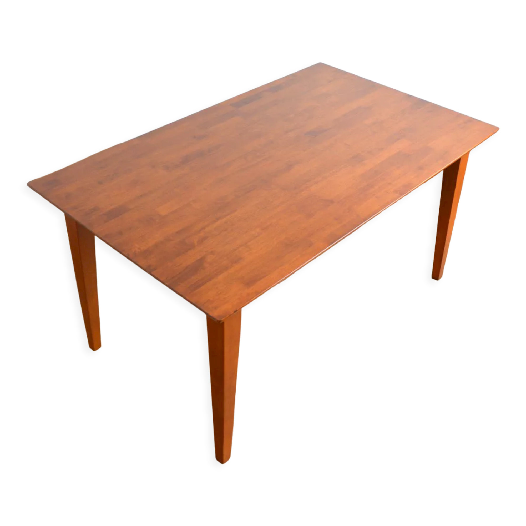 Scandinavian dining table vintage teak