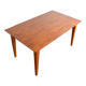 Scandinavian dining table vintage teak