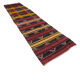 Vintage Turkish Kilim Runner , 340 x 82 cm