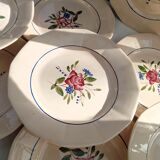 12 flat plates Digoin