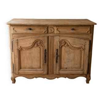 19th-century oak sideboard