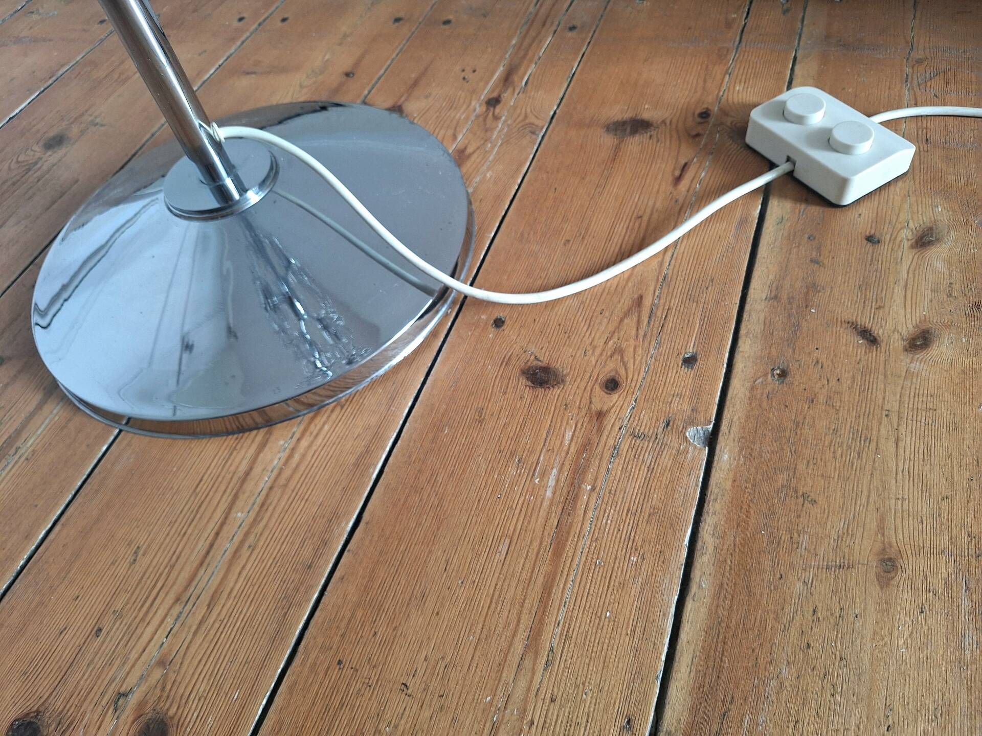 Sputnik floor lamp "Dandelion" designed by Gaetano Sciolari, lighting fixture vi