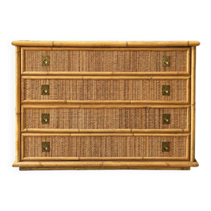 Commode en bambou et - dal