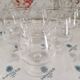 Set of 6 unstamped Saint-Louis cognac glasses, Tenareze model