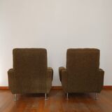 Pair of art deco armchairs