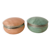Alabaster jewelry boxes