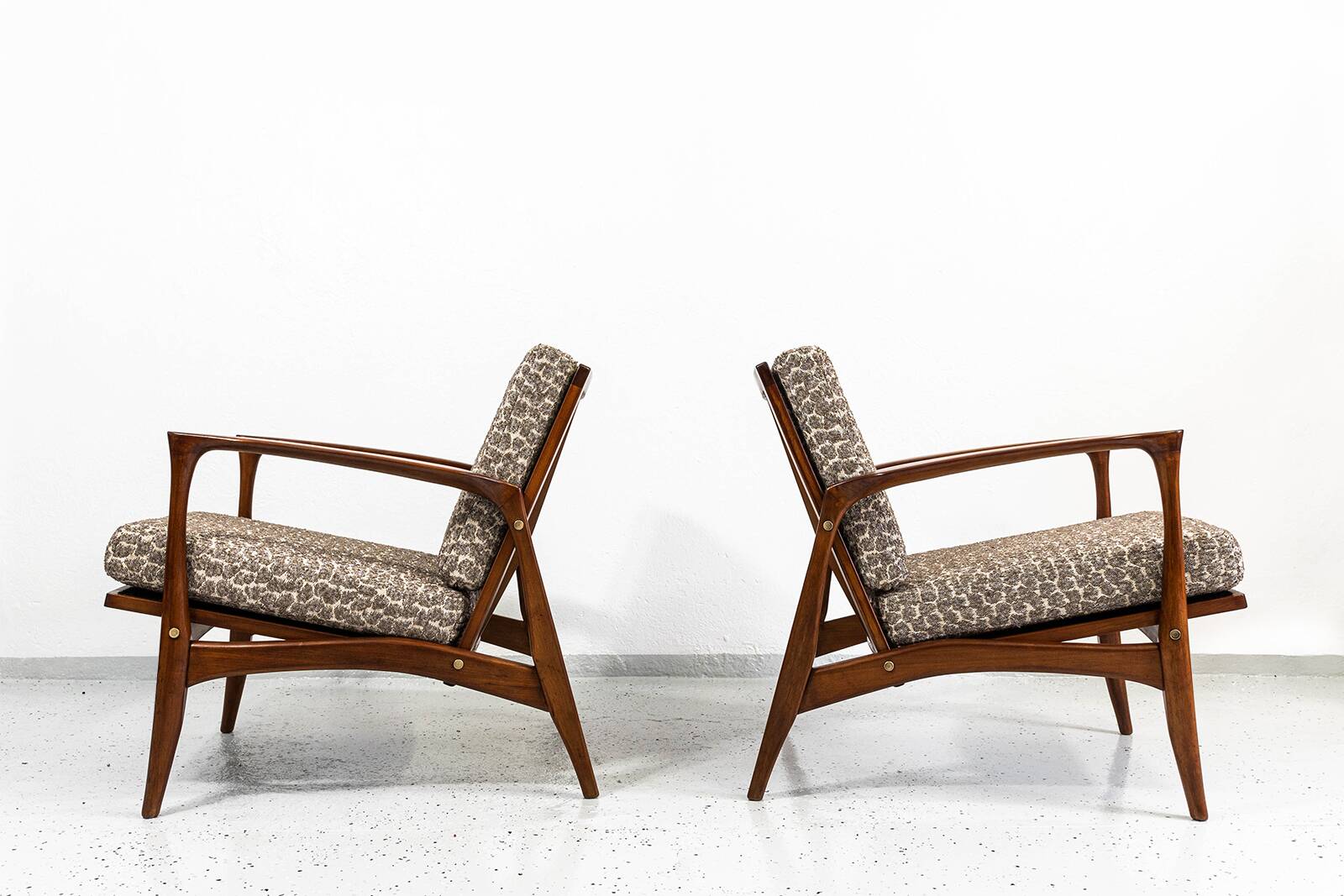 Mid Century Armchairs, Denmark, 60s, Set Of 2