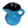 Pichet lave Bleu céramique Vanoise ancien vintage