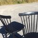 Pair of Hagafors vintage Scandinavian design chairs