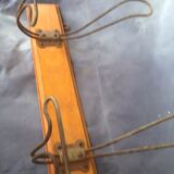 Patère bois et métal