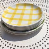 6 dessert plates