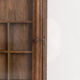 Vitrine octogonale en bois & verre