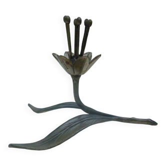 Vintage table decoration flower ashtray