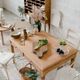 Table / bureau vintage brut