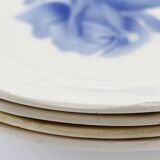 Lot of 4 old digoin ceramic plates