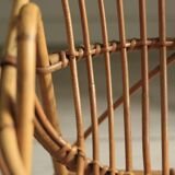 Child Rotin shell chair