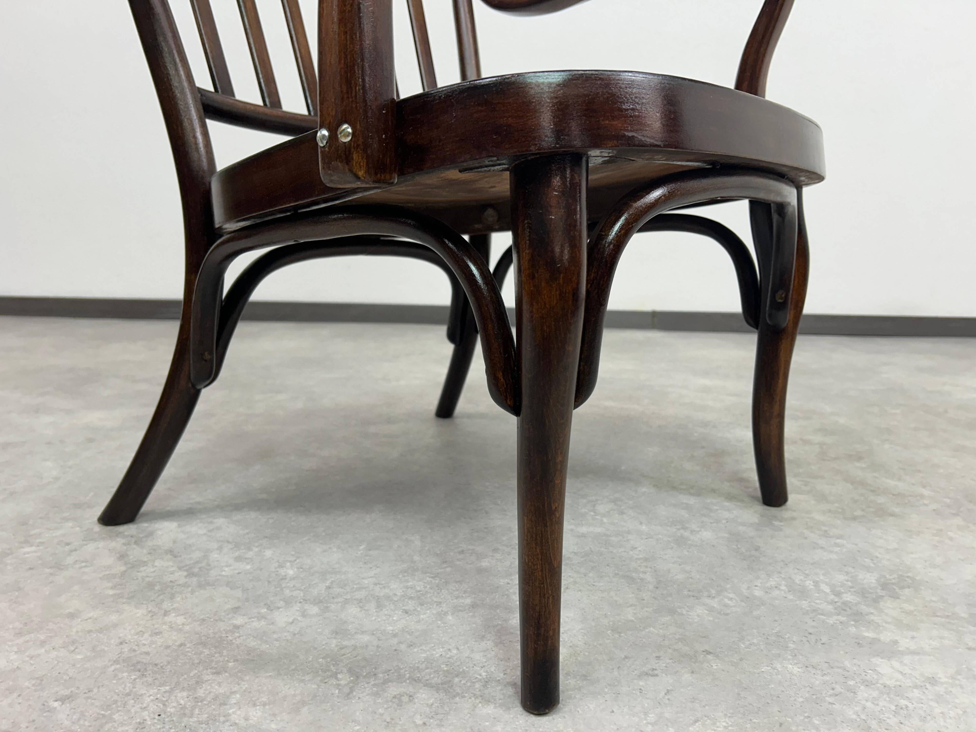 Art Deco armchairs A752F by Jozef Frank for Thonet