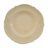 Plat de service rond en faïence de Gien Collection "Rocaille"