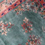 Handmade antique Art Deco Chinese rug 216cm x 295cm, 1920s