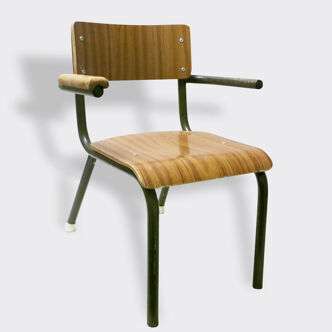 False schoolboy in formica Chair wood