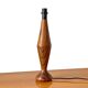 Pied de lampe de table en bois en teck & palissandre