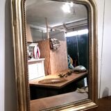 Beautiful mirror Louis Philippe very old golden  59x84cm