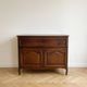 Antique solid wood TV cabinet in Traditional style