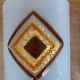 Murano wall lights gold/brown/orange
