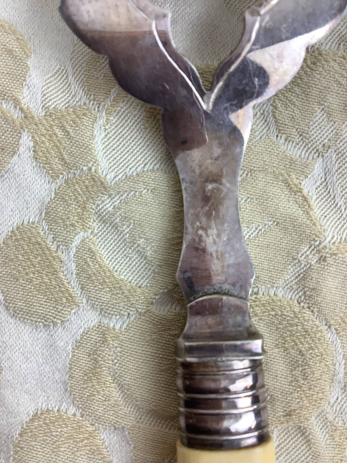 Antique fish service