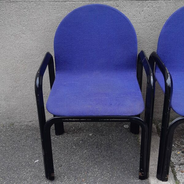Lot de 4 fauteuils Orsay par Gae Aulenti pour Knoll